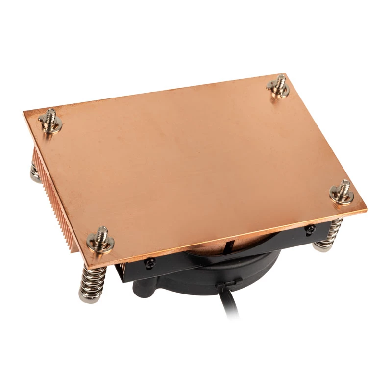 Õhk-CPU jahuti Akasa AK-CC1109BP01 77 mm ventilaatoriga, topelt kuullaager, Socket AM4, must/vaskne