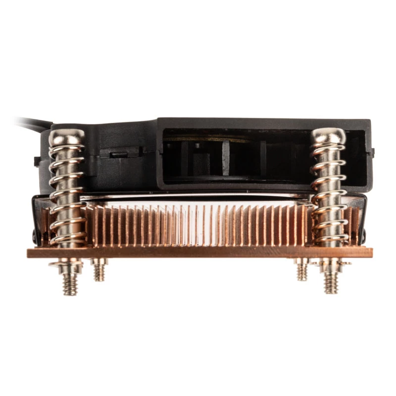 Õhk-CPU jahuti Akasa AK-CC1109BP01 77 mm ventilaatoriga, topelt kuullaager, Socket AM4, must/vaskne