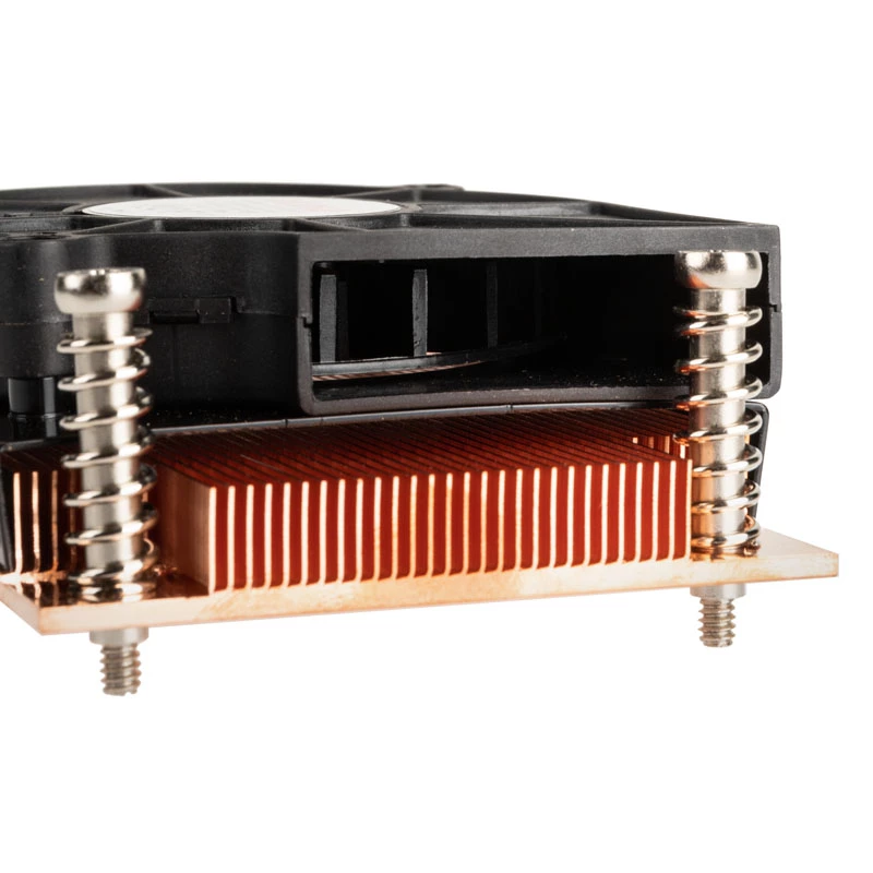 Õhk-CPU jahuti Akasa AK-CC1109BP01 77 mm ventilaatoriga, topelt kuullaager, Socket AM4, must/vaskne