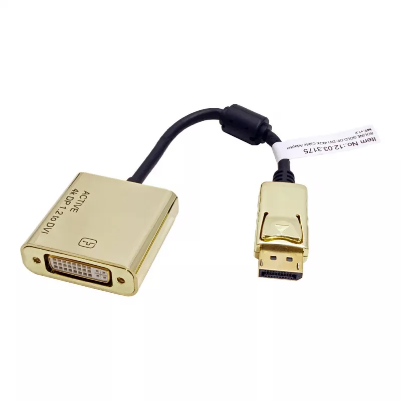ROLINE Gold - DisplayPorti adapter - Dual Link - DisplayPort (M)