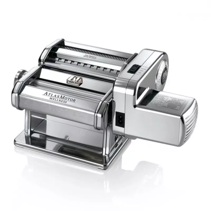 Atlas Pasta Maker mootoriga, hõbedane