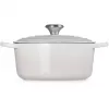 Le Creuset Signature Roaster round 24cm meringue (21177247164430)