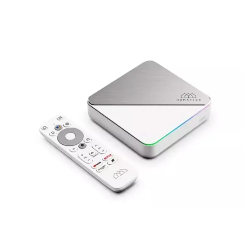 Striimimismeediumipleier Homatics Box R PLUS 4K Android TV — 4K voogedastus, Android TV platvorm