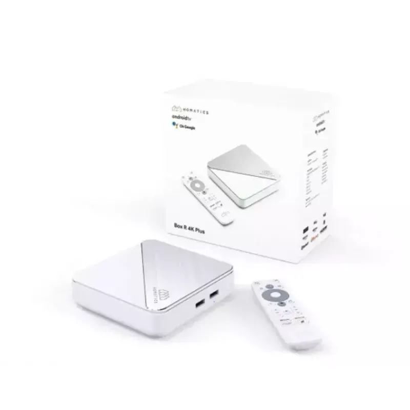 Striimimismeediumipleier Homatics Box R PLUS 4K Android TV — 4K voogedastus, Android TV platvorm