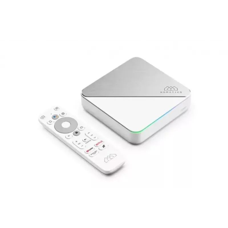 Striimimismeediumipleier Homatics Box R PLUS 4K Android TV — 4K voogedastus, Android TV platvorm