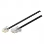 Telefonikaabel S-Impuls 70256 — 6 m, RJ11 isane RJ11 emasele, must