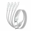 4smarts 541024 USB-kaabel 1,2 m, USB-A/USB-C, USB-C/Micro USB-A/Lightning, valge (541024)