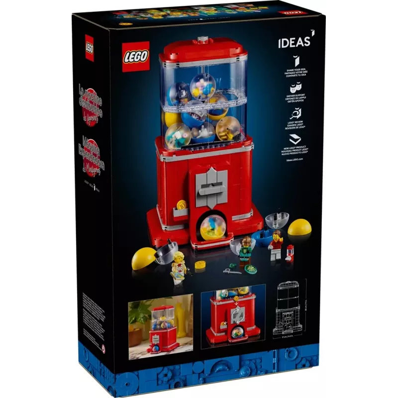 LEGO IDEAS 21358 Minifiguuride müügiautomaat