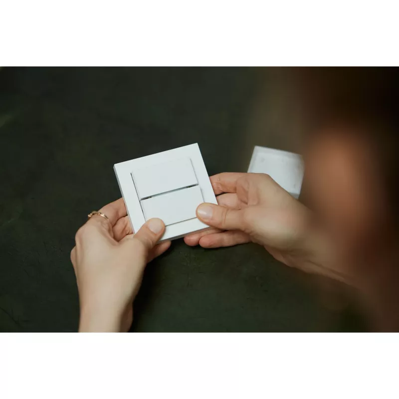 Light Switch Senic Friends of Hue Polycarbonate Valge