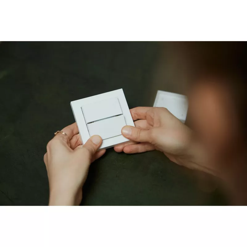 Light Switch Senic Friends of Hue Polycarbonate Valge