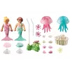 Figuurikomplekt Princess Magic 71504 Merineitsilapsed meduusidega