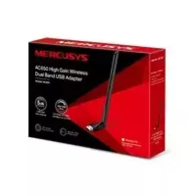 Mercusys AC650 suure võimendusega juhtmevaba kaheribaline USB-adapter
