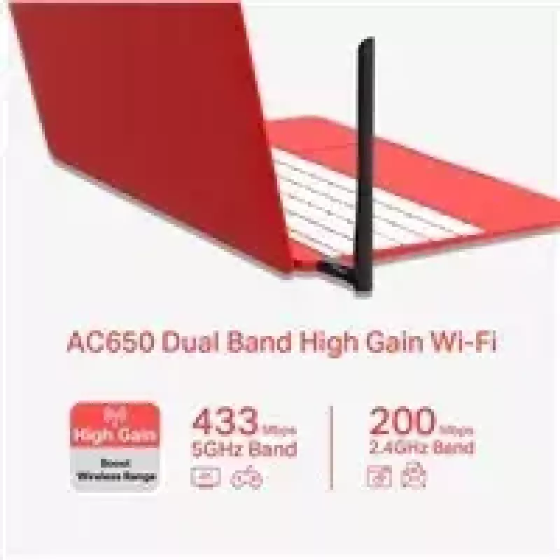 Mercusys AC650 suure võimendusega juhtmevaba kaheribaline USB-adapter