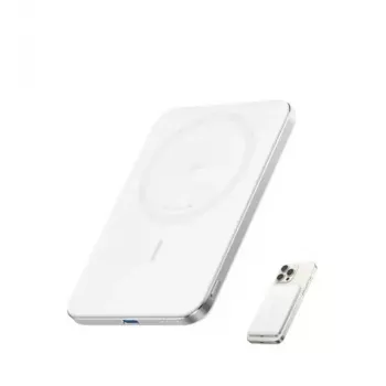 Kaasaskantav laadija Anker A1665H21 5000 mAh õhuke valge