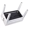 V-TONE ŁAWA 2 WH - piano bench with storage compartment and Kõrgus adjustment, Valge