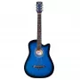 V-TONE AG One BB - 4/4 akustiline kitarr, sinine purts