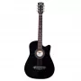 V-TONE AG One BK - 4/4 akustiline kitarr, must