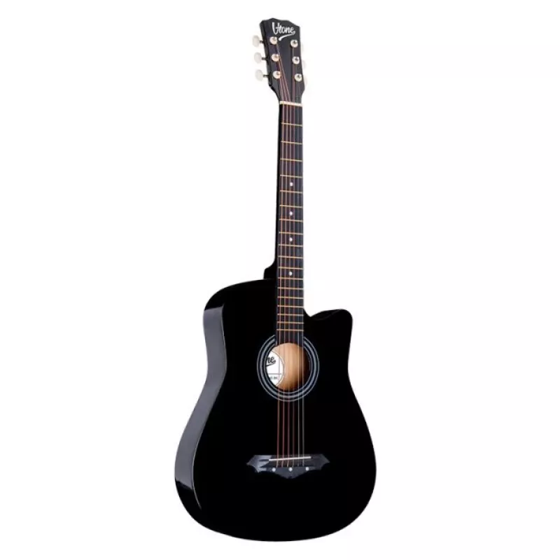 V-TONE AG One BK - 4/4 akustiline kitarr, must