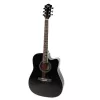 V-TONE AG Two BK - 4/4 akustiline kitarr, must