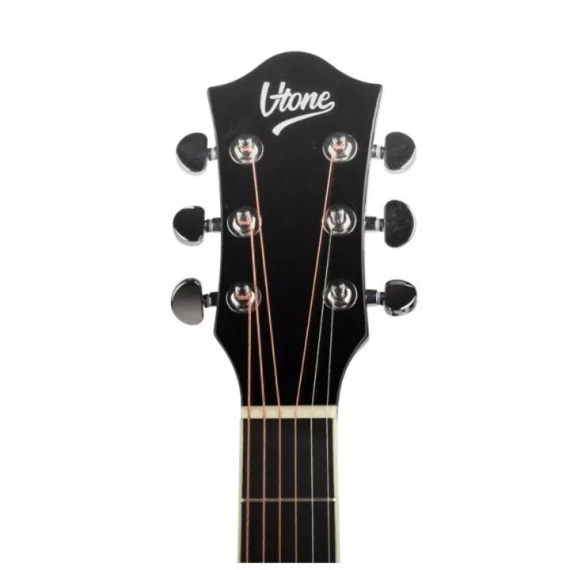 V-TONE AG Two BK - 4/4 akustiline kitarr, must