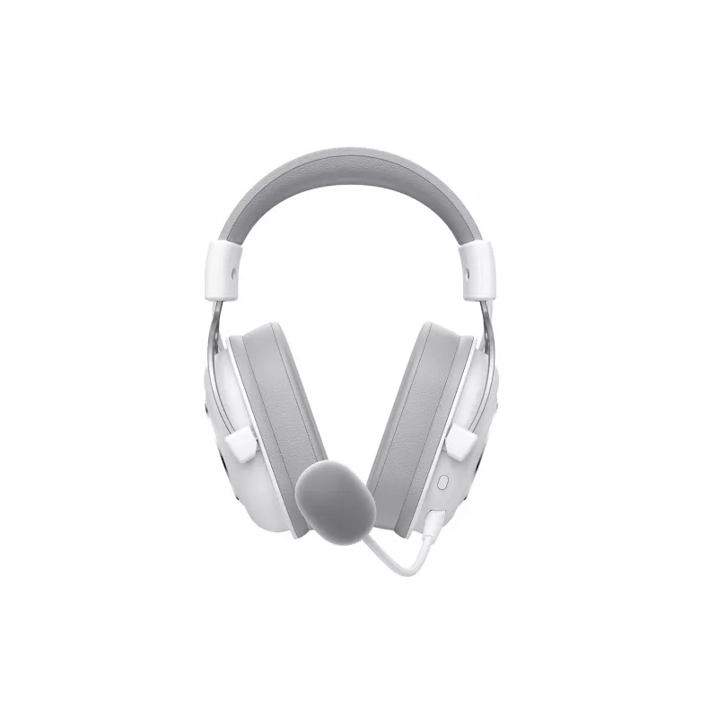 Over-ear kõrvaklapid HAVIT H2002YG — 2.4G juhtmevaba, Bluetooth, juhtmega, 20–20 000 Hz, 10 m leviulatus, 257 g (valge/hall)