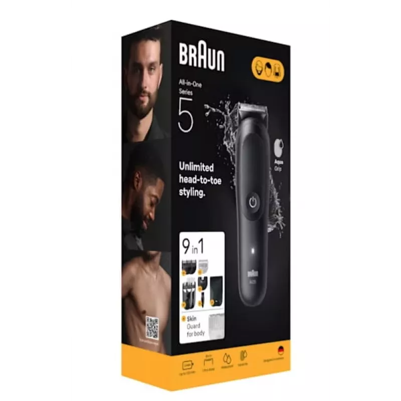 Juuksepügaja Braun AIO5540 Must Liitium-ioon 120 min