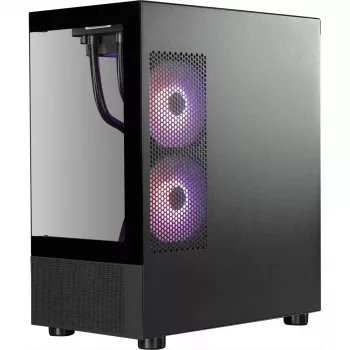 Lauaarvuti THERMALTAKE FTW A-Line LCS 5060 D5 mänguriarvuti, must/läbipaistev, Windows 11 Home