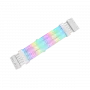 Mod ARGB Snow kaabel 24Pin, kaablihaldus valge