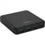 USB-laadija töölaua laadija DC465PD (must, 65 W, PD, Quick Charge 3.0)
