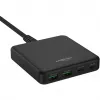 USB-laadija töölaua laadija DC465PD (must, 65 W, PD, Quick Charge 3.0)