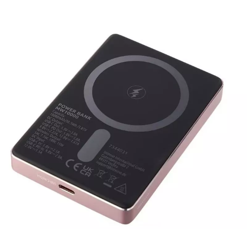 Intenso akupank USB 10000MAH MAG/ROSE 7344033