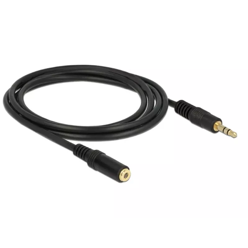 Audio kaabel DeLOCK 83766 2m 3.5mm Must