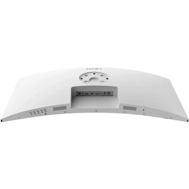 34-tolline MSI Modern MD342CQPWDE kumer VA LCD-kuvar 3440×1440 UWQHD 21:9, 4 ms, 300 cd/m², USB-jaotur, kõlarid, VESA, kõrgusega reguleeritav — Valge