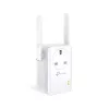 TP-Link 300Mbps Wi-Fi leviulatuse pikendaja läbiva vahelduvvoolupistikuga