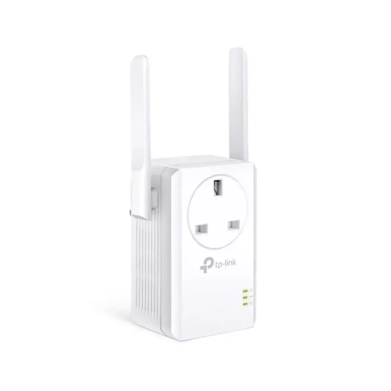 TP-Link 300Mbps Wi-Fi leviulatuse pikendaja läbiva vahelduvvoolupistikuga