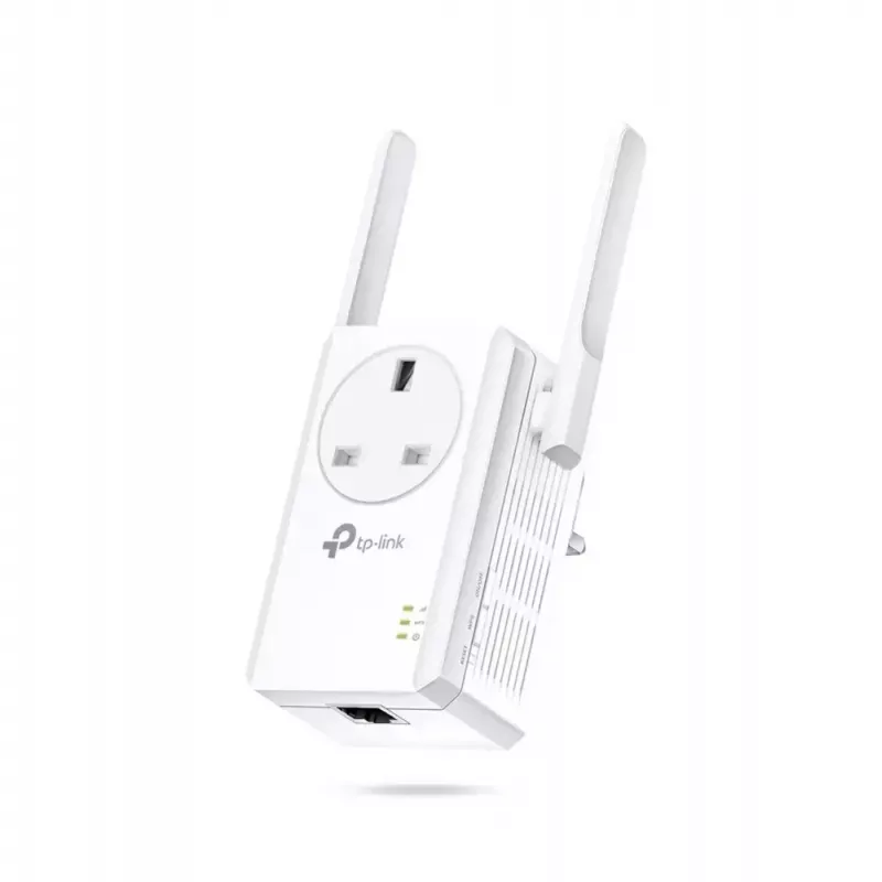 TP-Link 300Mbps Wi-Fi leviulatuse pikendaja läbiva vahelduvvoolupistikuga