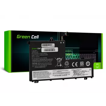 Aku roheline Cell Lenovo ThinkBook 14-IIL, 14-IML, 15-IIL, 15-IML jaoks — 11.1V 45Wh (mudelid L19C3PF1, L19D3PF1, L19L3PF8, L19M3PF1)