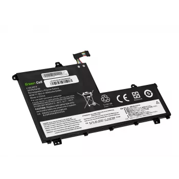 Aku roheline Cell Lenovo ThinkBook 14-IIL, 14-IML, 15-IIL, 15-IML jaoks — 11.1V 45Wh (mudelid L19C3PF1, L19D3PF1, L19L3PF8, L19M3PF1)