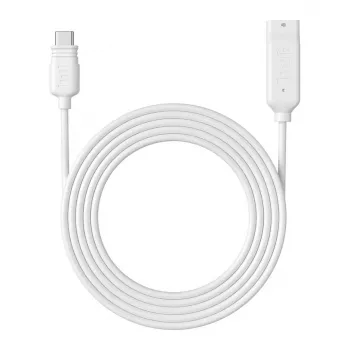 Reolink päikeseenergia pikenduskaabel USB-C pesaga RLA-CBP2, valgetele päikesepaneelidele