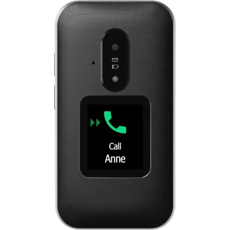 Nupptelefon Doro Leva E30 2,8-tolline 1150 mAh Must Valge