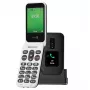 Nupptelefon Doro Leva E30 2,8-tolline 1150 mAh Must Valge