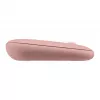 Logitech Pebble 2 Combo klaviatuur ja hiir komplektis universaalne RF-juhtmevaba + Bluetooth QWERTZ saksa roosa (920-012205)