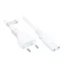 Euro-Netzkabel Euro-Stecker Typ C (gerade) an C7/Euro 8 Buchse (gerade), weiß, 0,75 mm², 10 m, Good Connections® (P0370-W100)
