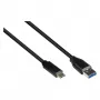 Alcasa ühenduskaabel USB 3.0 - 2 m - USB A - USB C - USB 3.2 Gen 1 (3.1 Gen 1) - 5000 Mbit/s - must (GC-M0128)