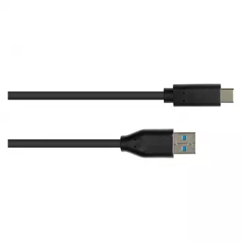 Alcasa ühenduskaabel USB 3.0 - 2 m - USB A - USB C - USB 3.2 Gen 1 (3.1 Gen 1) - 5000 Mbit/s - must (GC-M0128)