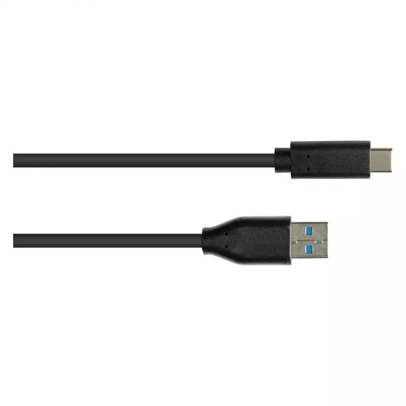 Alcasa ühenduskaabel USB 3.0 - 2 m - USB A - USB C - USB 3.2 Gen 1 (3.1 Gen 1) - 5000 Mbit/s - must (GC-M0128)