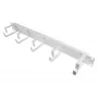 GC N0156 - 48,30cm (19) kaabel Management Panel, 5 Bracket, 1 HE, valge (GC-N0156)
