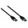 Good Connections 2831-AA005S - 0,5 m - USB A - USB A - USB 3.2 Gen 2 (3.1 Gen 2) - 10000 Mbit/s - Must