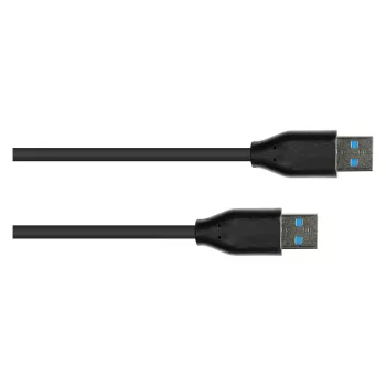 Good Connections 2831-AA005S - 0,5 m - USB A - USB A - USB 3.2 Gen 2 (3.1 Gen 2) - 10000 Mbit/s - Must