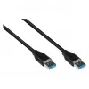 Good Connections 2831-AA010S - 1 m - USB A - USB A - USB 3.2 Gen 2 (3.1 Gen 2) - 10000 Mbit/s - Must